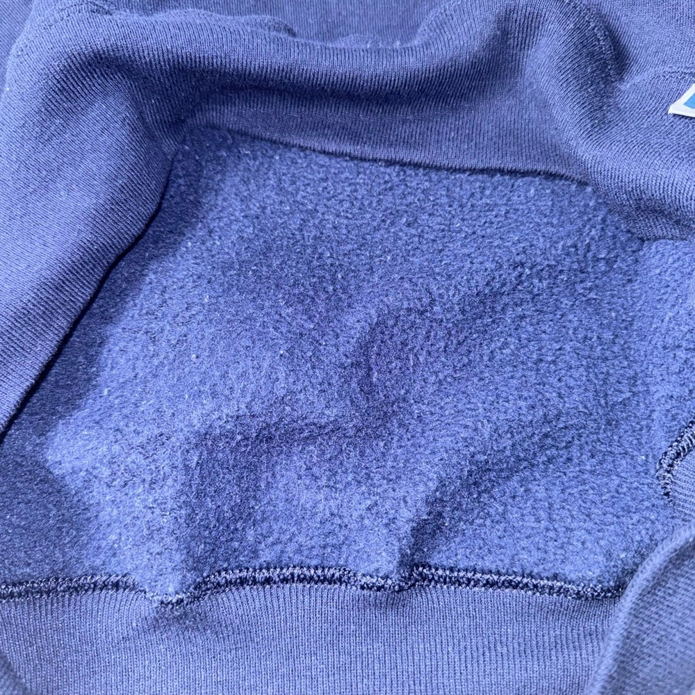Vintage Russell Athletic Branson Sweatshirt XL Navy Gray USA - Picture 9 of 10